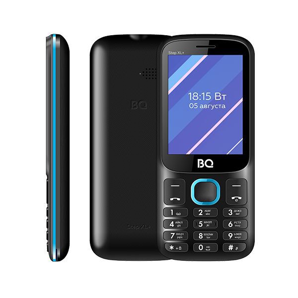 Мобильный телефон BQ 2820 Step XL+ Black+Blue 1