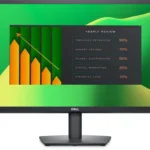 Монитор 23.8" Dell E2423H, VQ, D-Sub/DP, черный