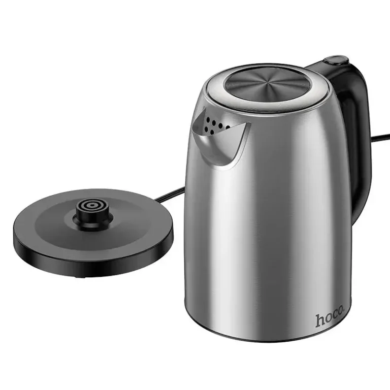 Электрический чайник Hoco HE12 1.7L stainless steel electric kettle(EU) stainless steel 1