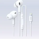 Наушники Remax RM-575i Lightning вакуум с микрофон. white