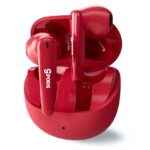 Наушники беспроводные с микрофоном игровые CGPods Allure красные