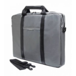 Сумка для ноутбука 15,6" PC Pet Nylon Style Toplader Front pocket Stiched PU Stripes, Gray (PCP-1003GR)