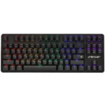 Клавиатура механическая DEFENDER Avenger GK-412 RU,Rainbow,красн.свитчи,87кн 45410