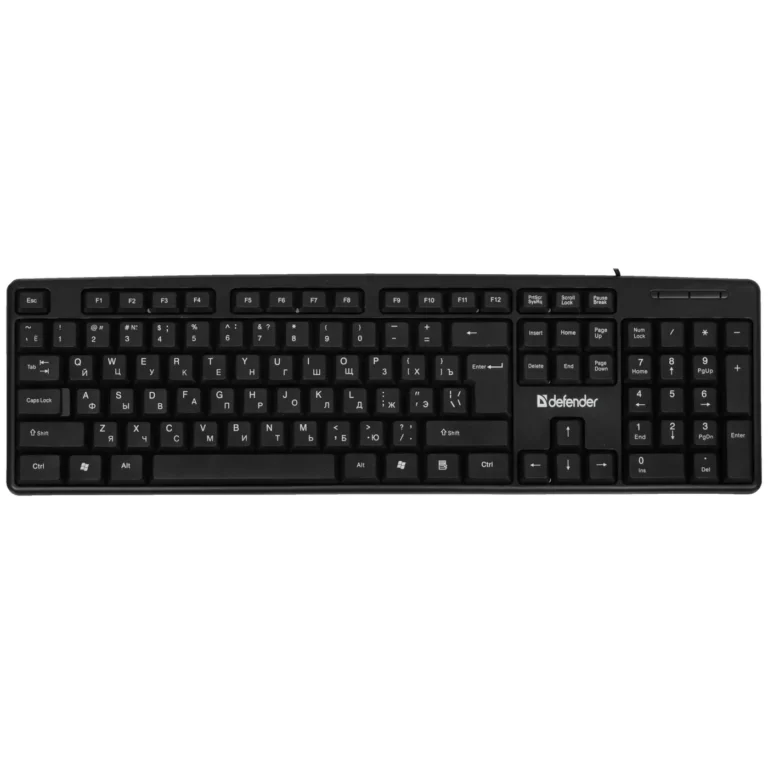 Клавиатура DEFENDER Element HB-520 Black, Classic, 45522 1