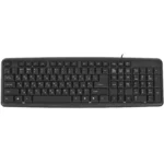 Клавиатура DEFENDER HB- 420, Black, Classic, USB, мембранная, кабель: 1,5 м (45420)