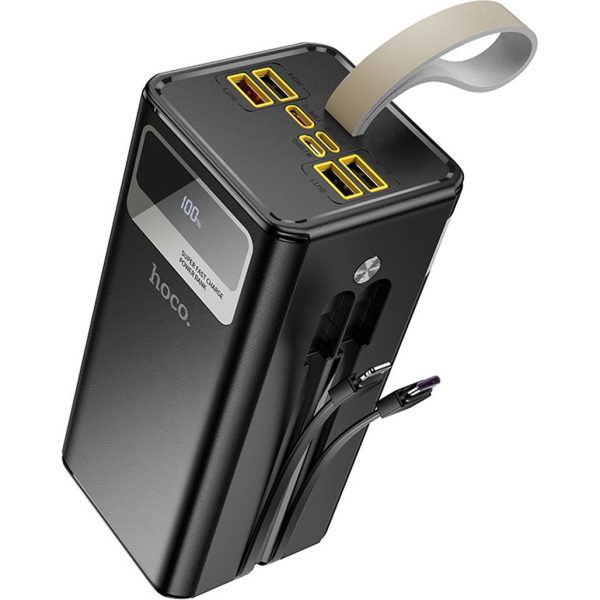 Power Bank Hoco DB58B Plentiful 22.5W fully compatible power bank(50000mAh) black 1